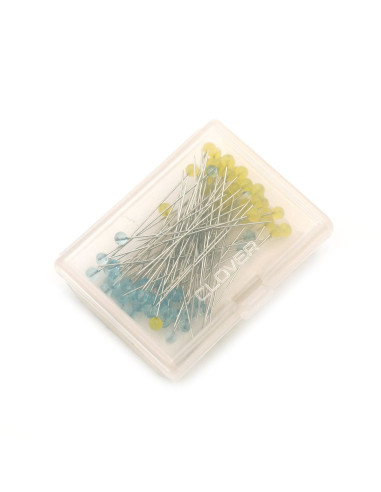 Box of 100 ultra-fine pins for patchwork Clover