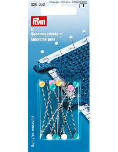 Macramé pins