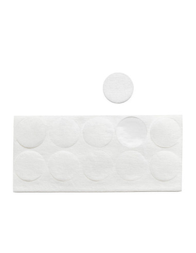 Iron-on reinforcement patches for installing snaps and eyelets