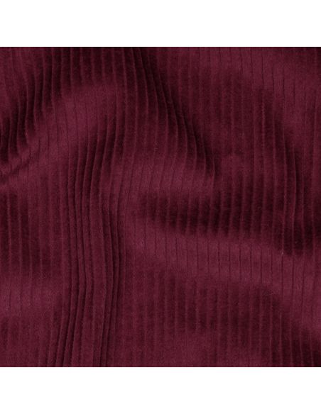 Cotton corduroy fabric - Wine red