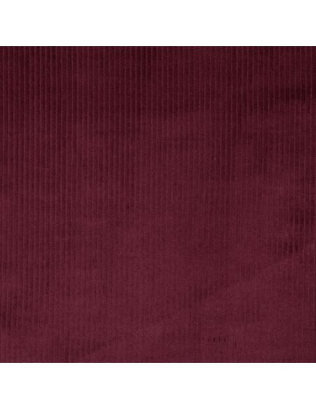 Cotton corduroy fabric - Wine red