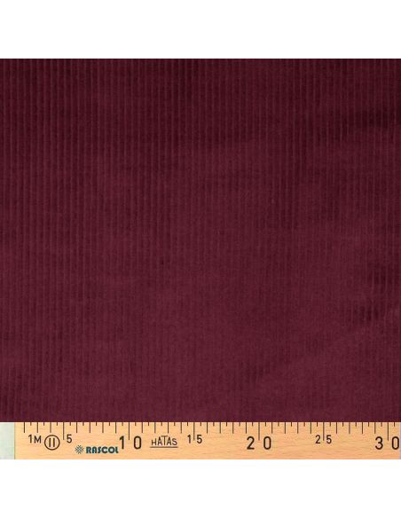 Cotton corduroy fabric - Wine red