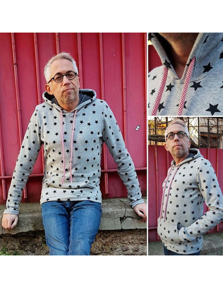 Men's Sweatshirt Pattern The Casual - Les BG