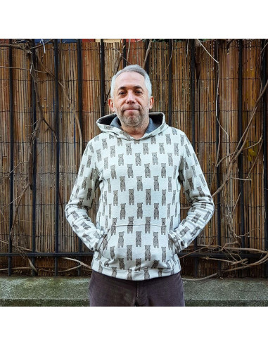 Men's Sweatshirt Pattern The Casual - Les BG