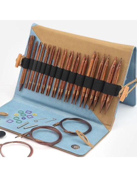 KnitPro Deluxe Ginger Circular Knitting Needle Set