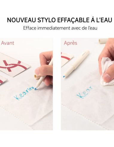 Stylo effaçable à l'air - Rose