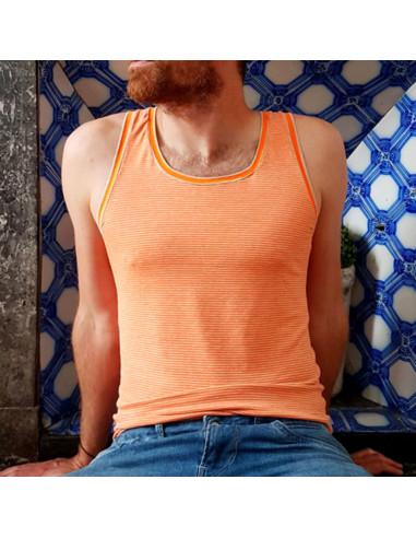 Boxer and tank top pattern for men L'Audacieux - Les BG