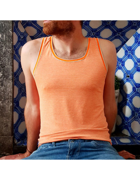 Boxer and tank top pattern for men L'Audacieux - Les BG