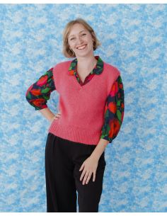 Patron de tricot - Slipover Gaby - Lise Tailor