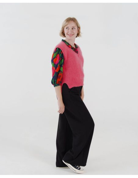 Patron de tricot - Slipover Gaby - Lise Tailor