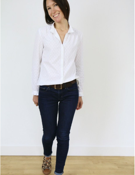 Azur shirt or dress pattern - Atelier Scämmit