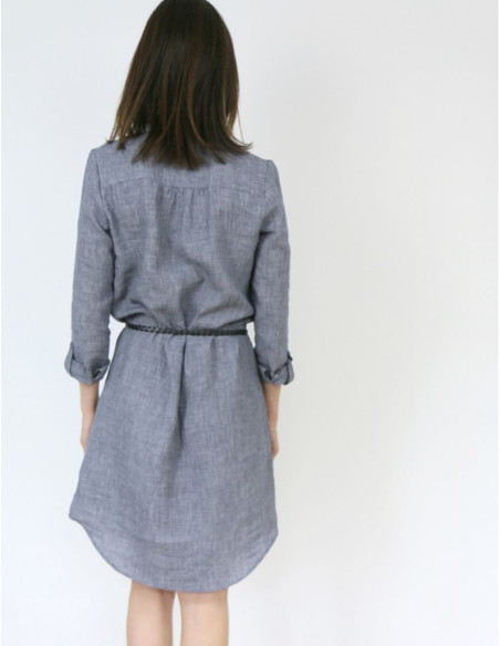 Azur shirt or dress pattern - Atelier Scämmit