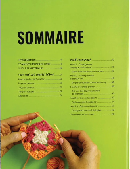 Livre la bible des grannies au crochet
