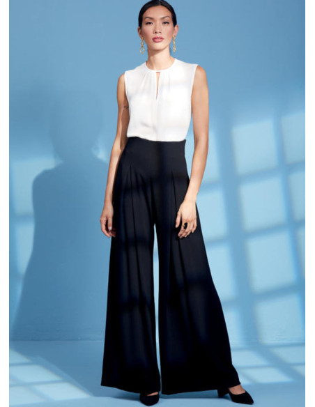 Jacket, top, and pants pattern - Vogue 1620