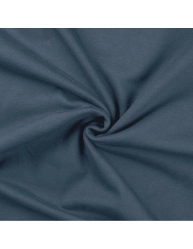 Sweatshirt fabric - Denim blue