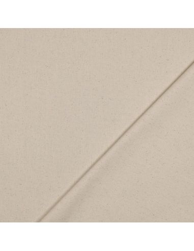 Toile de coton canvas imperméable - Naturel