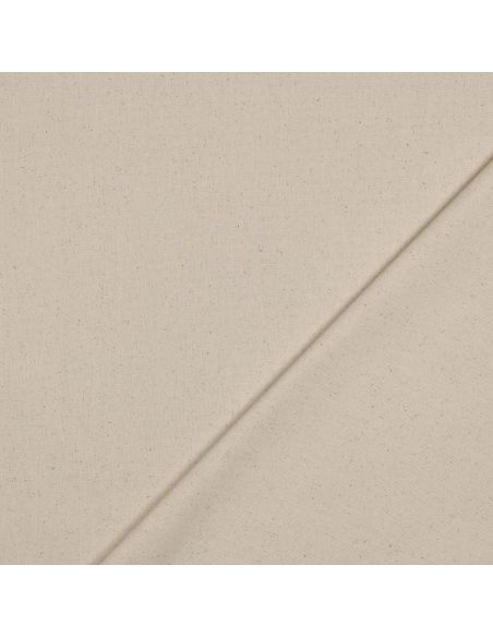 Toile de coton canvas imperméable - Naturel