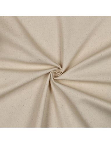 Toile de coton canvas imperméable - Naturel