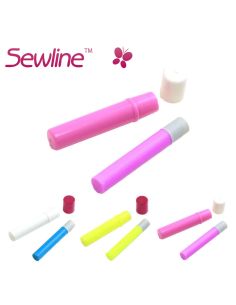 6 recharges stylo colle temporaire couleur mixte spécial tissu 2