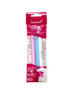 Lot de 3 crayons à craie couleur mixte pour tissu 2
