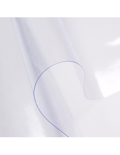 Transparent crystal tablecloth