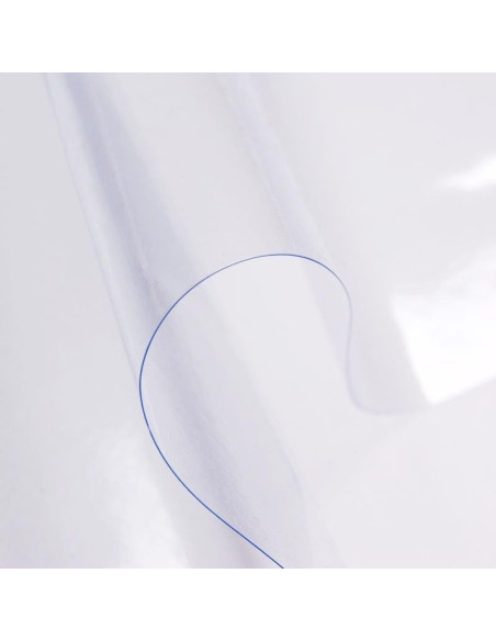 Transparent crystal tablecloth