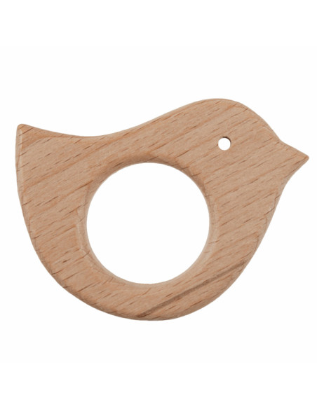 Wooden teething ring - Bird