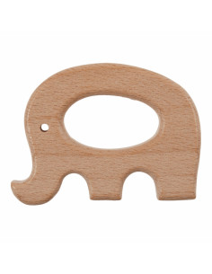 Wooden teething ring - Elephant