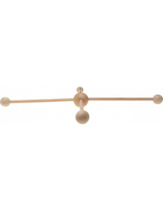 Wooden baby mobile - 4 branches 2