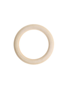 Wooden rings for rattles and mobiles 68 mm 2