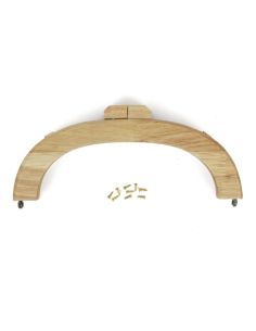 Anses en bois fermoir magnétique - Naturel