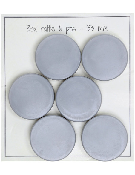 Rattle boxes 33 mm