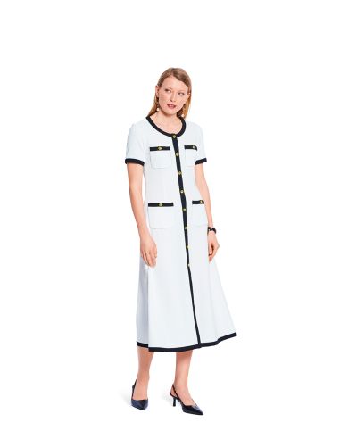 Patron de robe et cardigan - Burda 5652