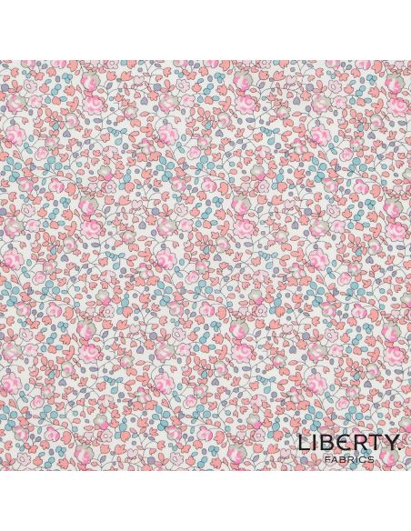 Tissu Liberty - Éloise rose tendre