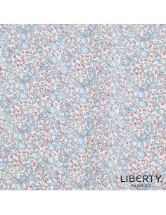 Tissu Liberty - Éloise bleu ciel