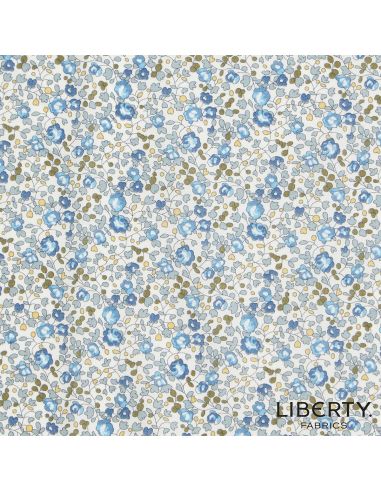Tissu Liberty - Éloise bleu denim