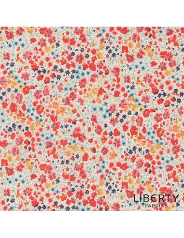 Tissu Liberty - Phoebe magenta