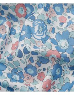 Tissu Liberty - Betsy bleu layette 2
