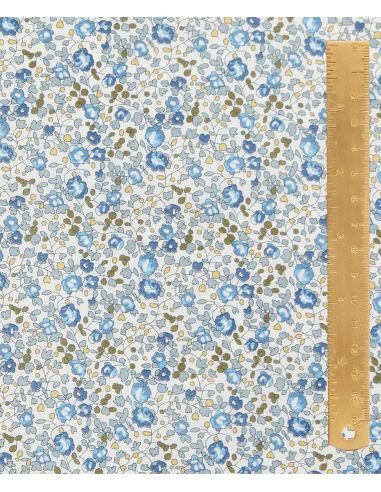 Tissu Liberty - Éloise bleu denim