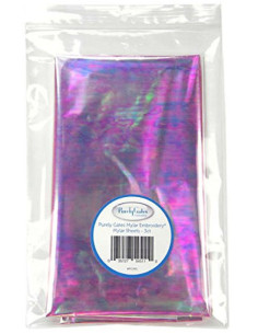 Opalescent mylar sheets