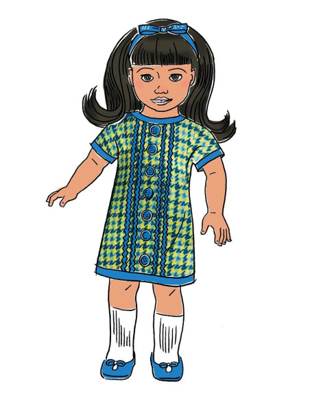 46 cm Doll Clothing Pattern - Butterick 6645