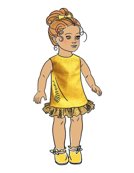 46 cm Doll Clothing Pattern - Butterick 6645