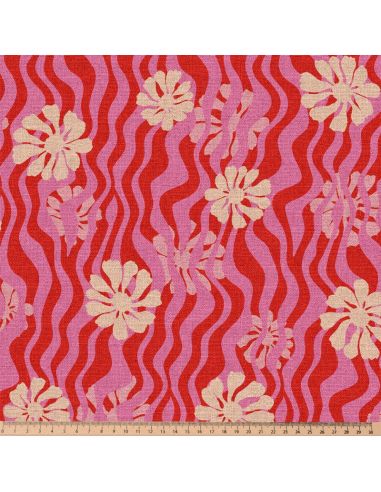 Toile de coton canvas demi-natté - Shiri