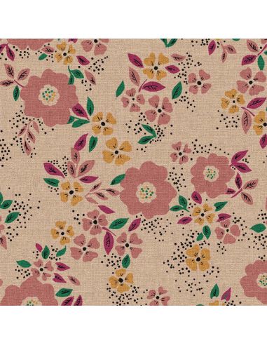 Toile de coton canvas demi-natté - Shiri