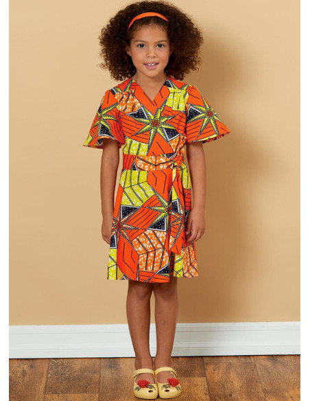 Dress and belt pattern - Butterick 6654