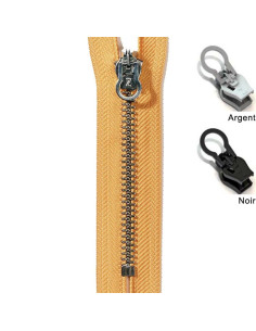 ZlideOn 8A clip-on replacement slider for zipper with metal teeth