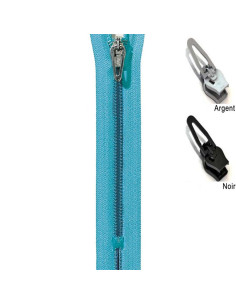 ZlideOn 5C clip-on replacement slider for zipper with nylon spiral teeth
