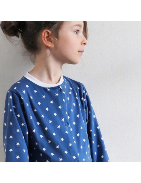 Gaby Unisex Pajama Jumpsuit Pattern - Ikatee