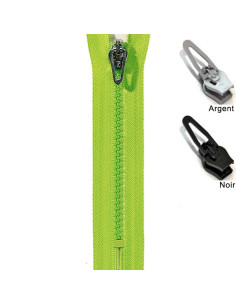 ZlideOn 5B clip-on replacement slider for zipper with plastic teeth