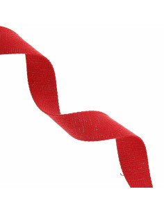 Sparkling cotton strap for bag - Red